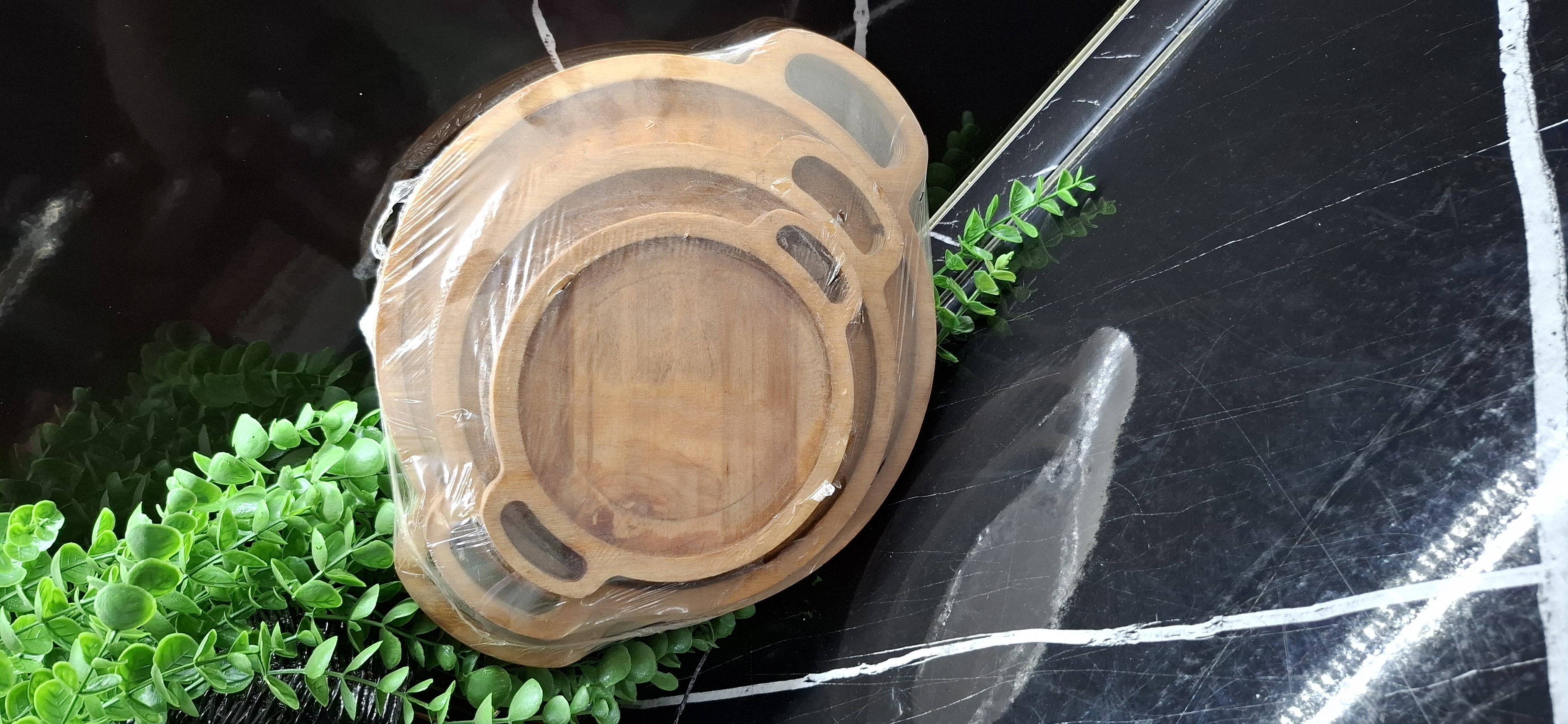 سینی چوبی ۳تایی روس  ضد آب